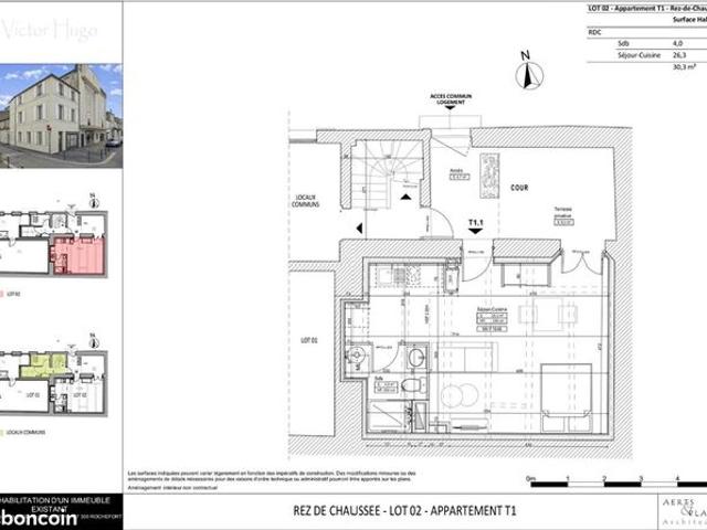 Appartement vente à Rochefort