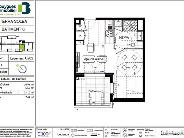 Appartement vente à Tarbes, Marseillan