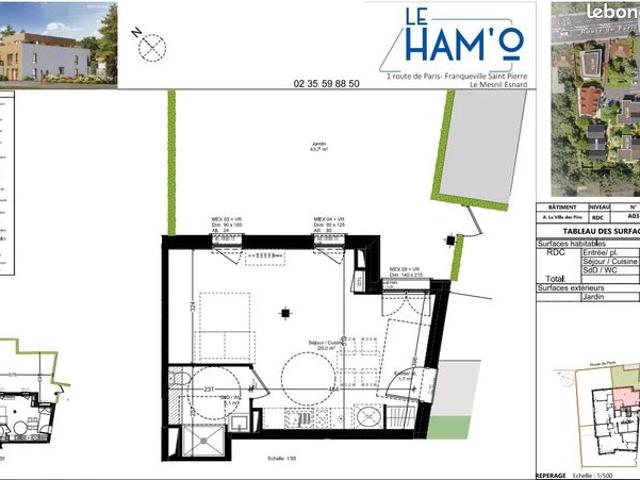 Appartement vente à Rouen, Le Mesnil-esnard