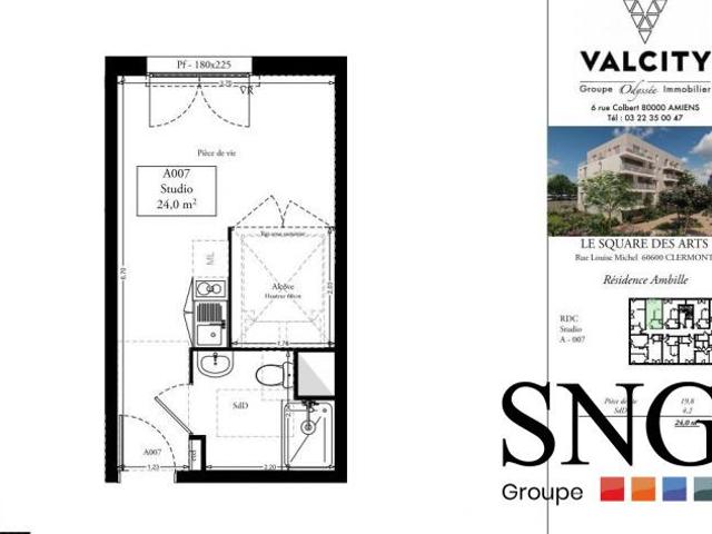 Appartement location à Clermont