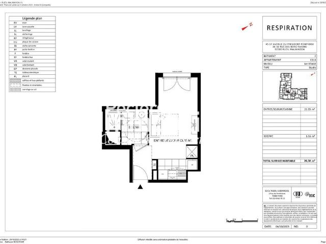 Appartement vente à Nanterre, Rueil-malmaison