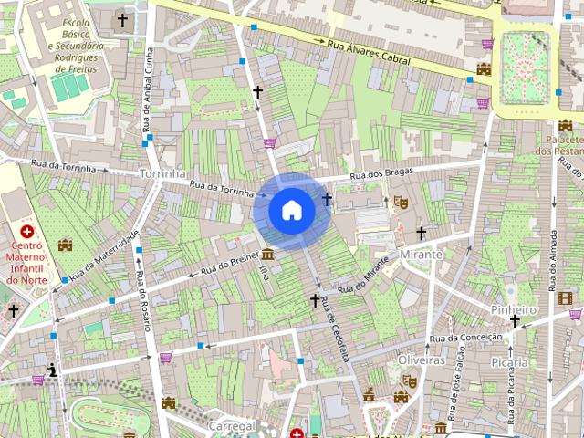 Apartamento alugar em Porto, Cedofeita