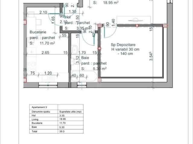 Apartament vânzări în Selimbar