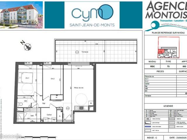 Appartement vente à Les Sables-d'Olonne, Saint-jean-de-monts