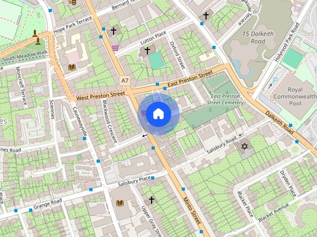 Studio for rent in Newington, City of Edinburgh