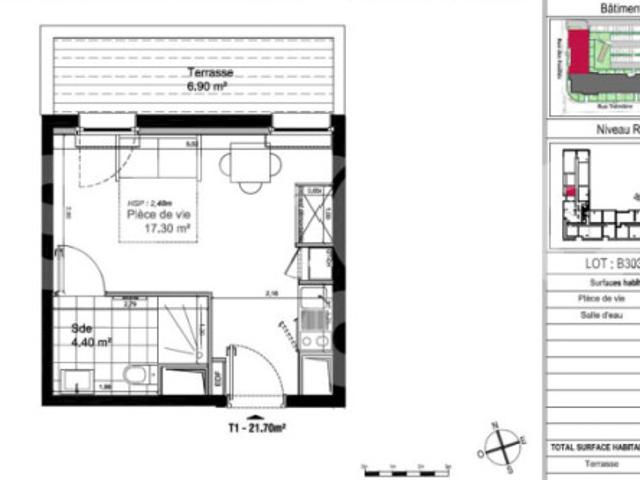 Studio location à Lille