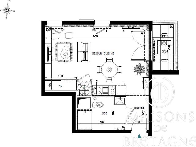 Appartement vente à Nizon, Pont-Aven