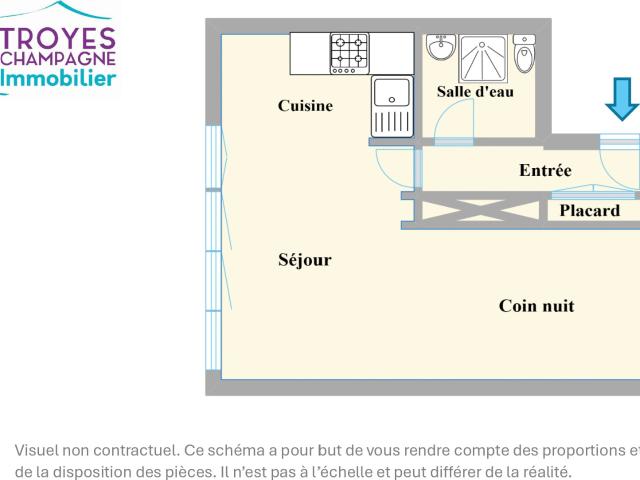 Appartement vente à Troyes