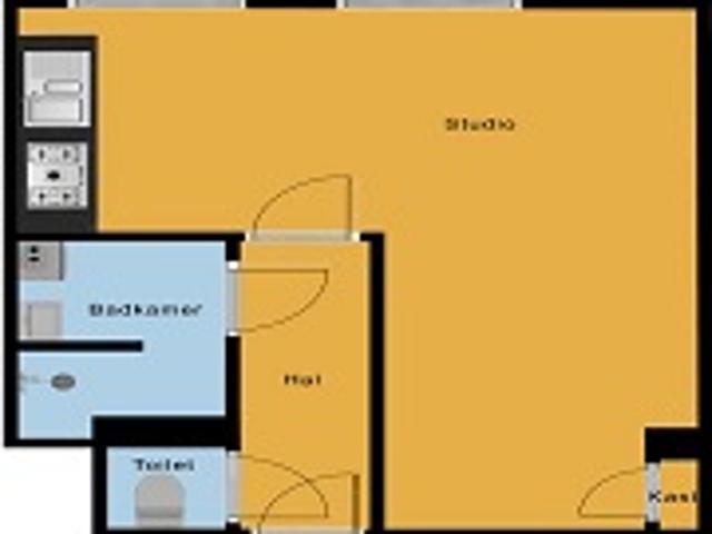 Studio te huur in Olland, Drenthe