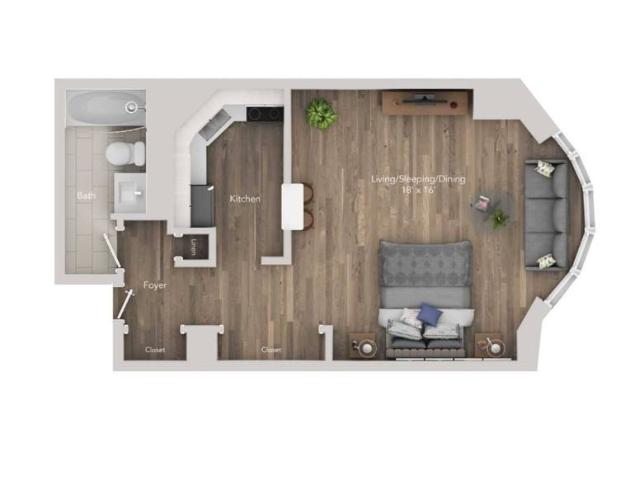 Apartment for rent in Chicago Park, Illinois
