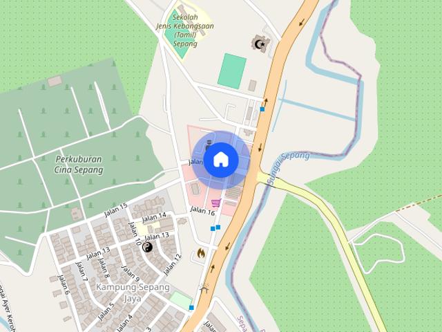 Apartment for rent in Tanjong Sepat, Selangor