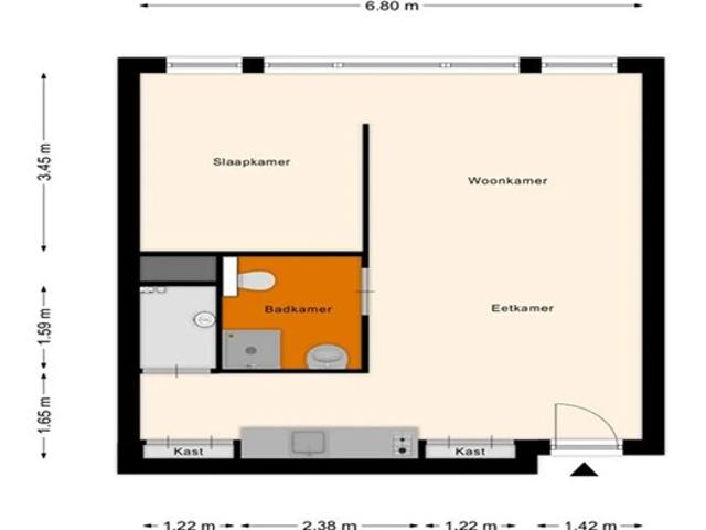 Studio te huur in Roermond