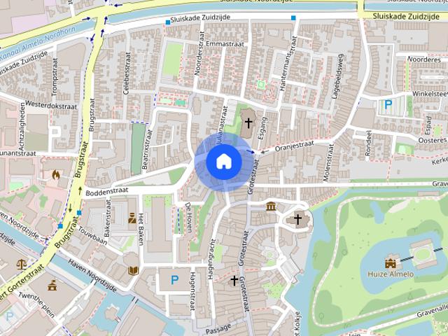 Studio te huur in Binnenstad, Almelo