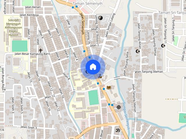 Apartment for rent in Kajang, Langat
