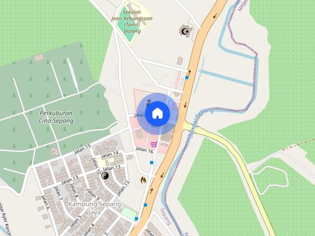 Apartment for rent in Tanjong Sepat, Selangor