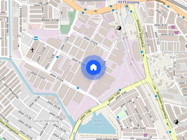 Apartment for rent in Kepong, Kuala Lumpur