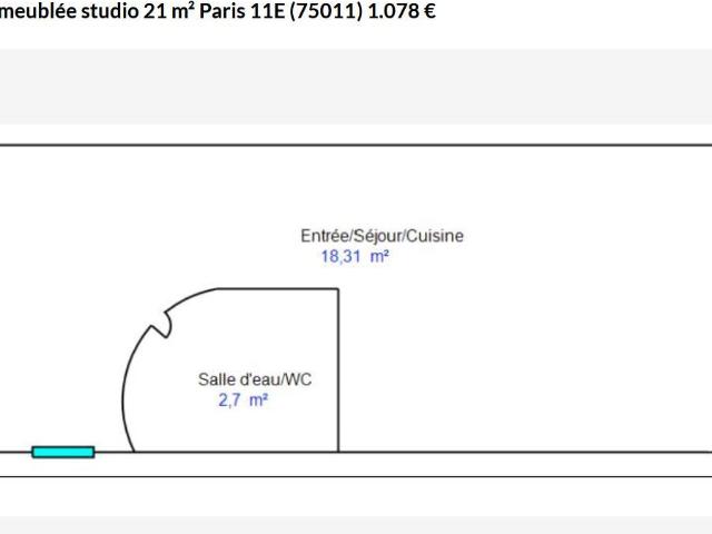 Studio location à Paris, Île-de-France