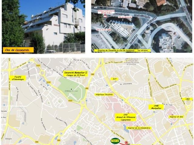 Studio location à Montpellier