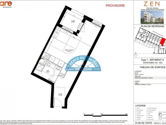 Appartement vente à Créteil, Ormesson-sur-marne
