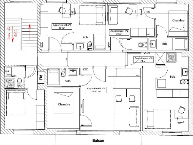 Appartement vente à Nancy, Laxou