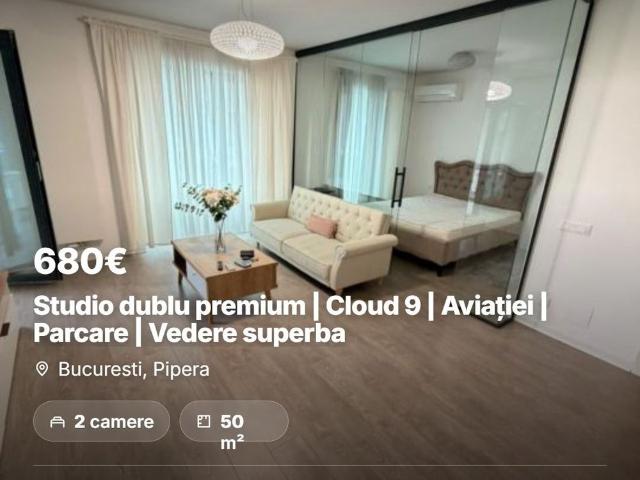 Apartament închirieri în Cloud 9, București