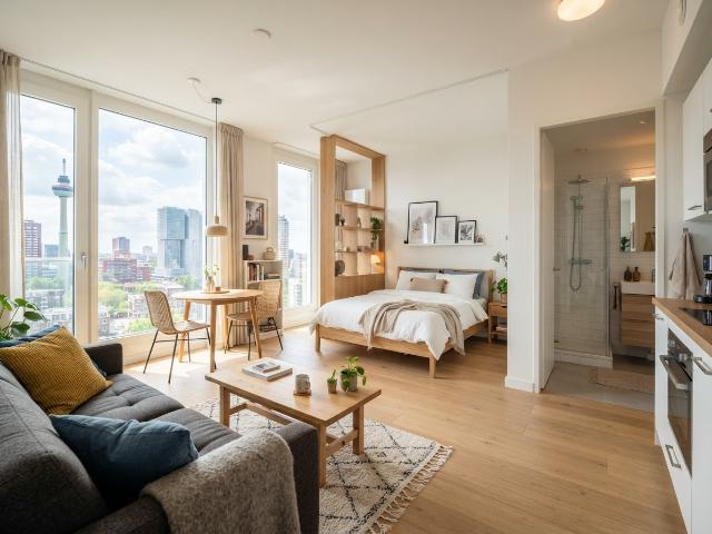 Studio te huur in Centrum, Rotterdam