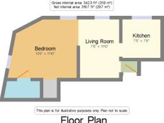 Studio for rent in St Ebbes, The Slade