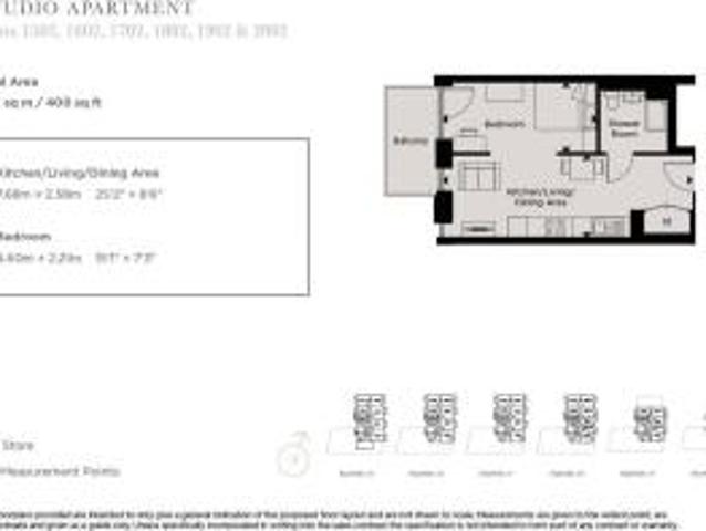 Studio for sale in Cat Hill
