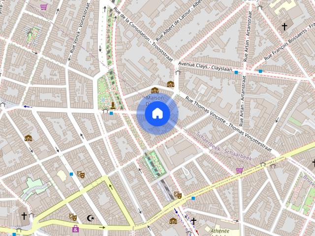 Appartement location à D'hoye, Bruxelles