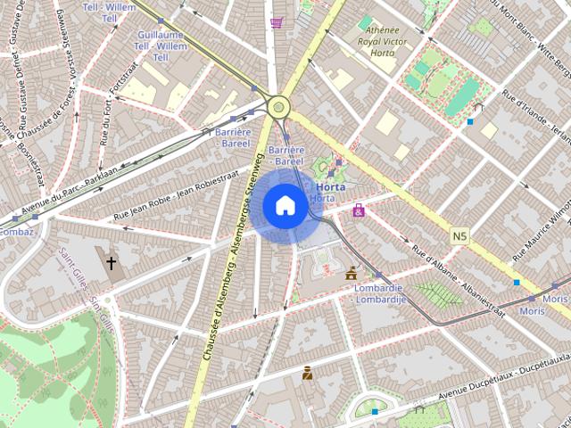 Appartement location à Saint-Gilles - Sint-Gillis, Brussel-Hoofdstad - Bruxelles-Capitale