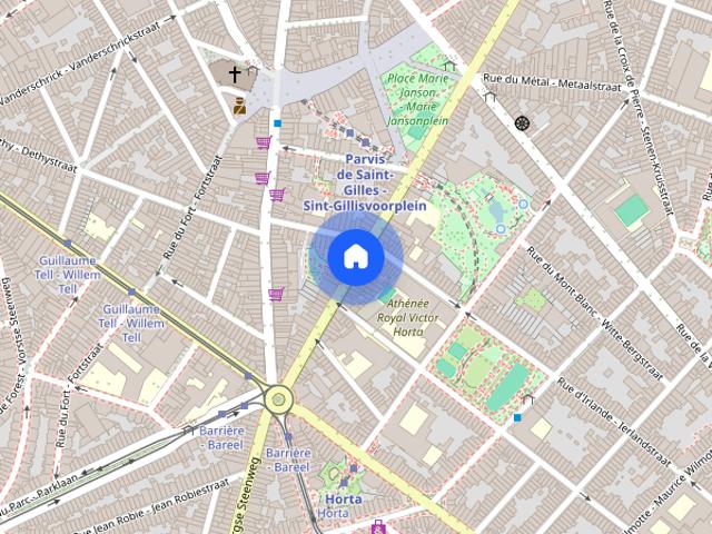 Appartement location à Saint-Gilles - Sint-Gillis, Brussel-Hoofdstad - Bruxelles-Capitale