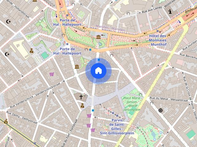 Appartement location à Saint-gilles, Bruxelles