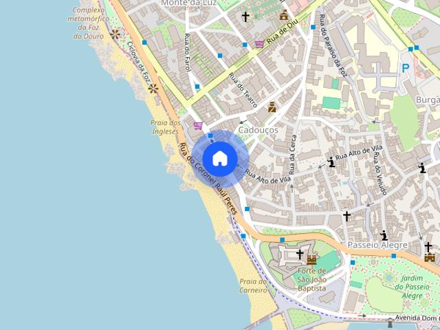 Apartamento alugar em Porto, Aldoar