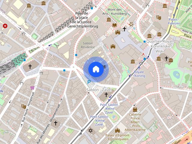 Appartement location à Sablon - Zavel, Bruxelles - Brussel