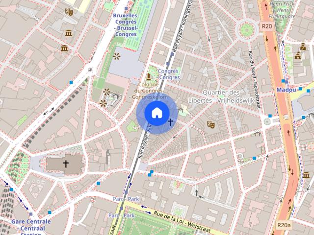 Appartement location à Quartier des Libertés - Vrijheidswijk, Bruxelles - Brussel