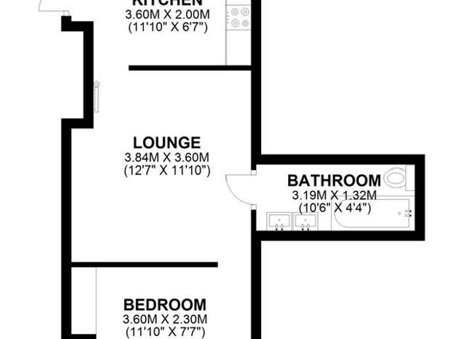 Flat for sale in Hamerton, Kent