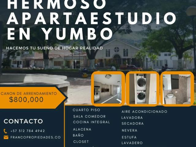 Apartaestudio en arriendo en Sur, Yumbo