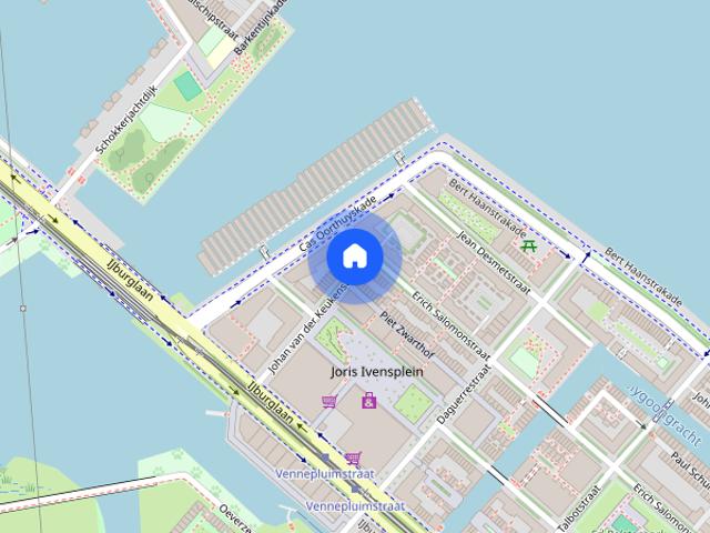 Studio te huur in Oost, Amsterdam