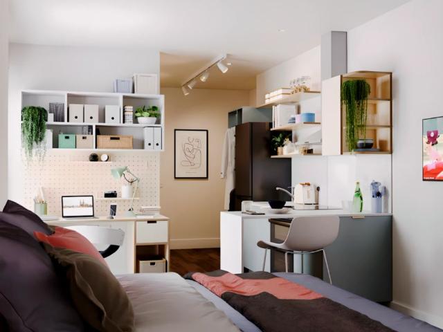 Studio for rent in Merchant City, Glasgow