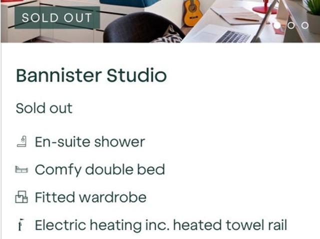 Studio for rent in Oxpens, Oxford
