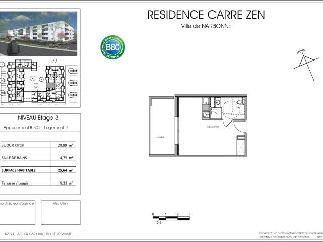 Appartement vente à Narbonne