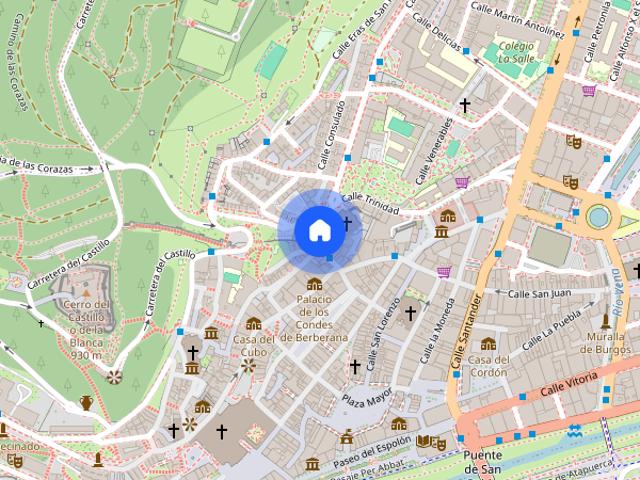 Apartamento en alquiler en Centro, Burgos