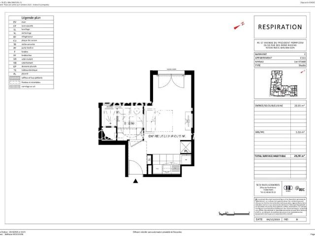 Appartement vente à Nanterre, Rueil-malmaison