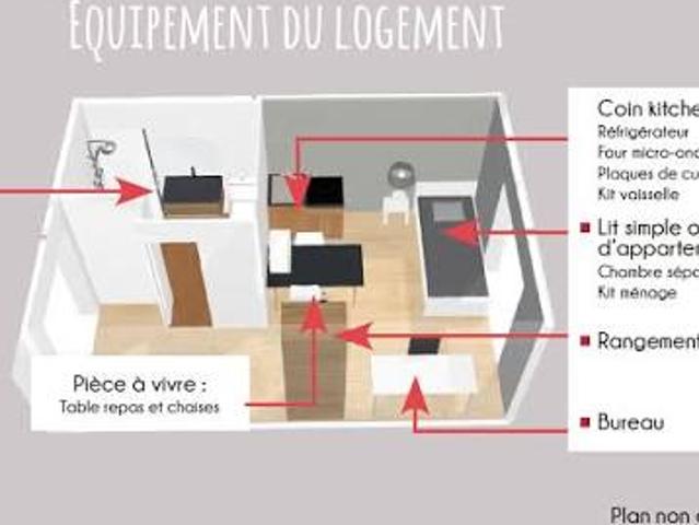 Studio location à Le Havre