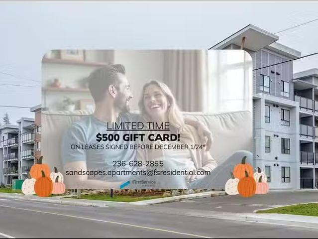 Apartment for rent in Parksville, British Columbia