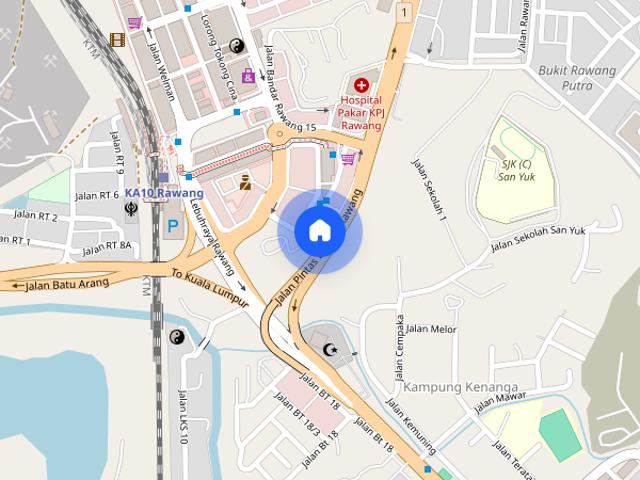 Apartment for rent in Bandar Baru Rawang, Majlis Perbandaran Selayang