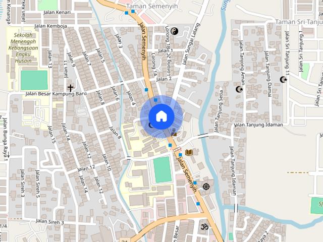 Apartment for rent in Kajang, Langat