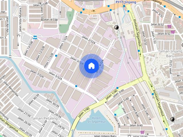 Apartment for rent in Kepong, Kuala Lumpur