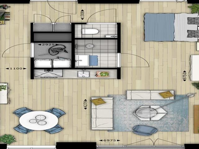 Studio te huur in Strijp, Noord Brabant