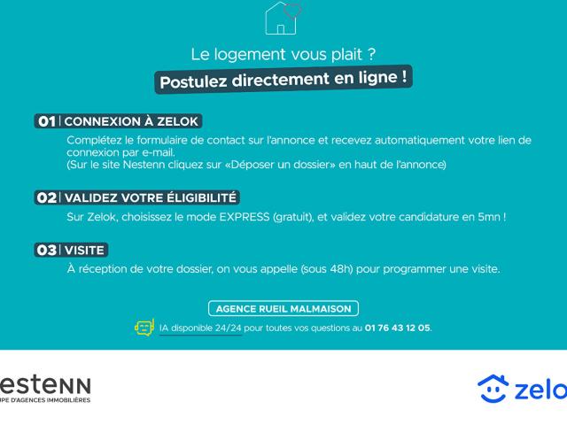 Appartement location à Nanterre, Rueil-malmaison
